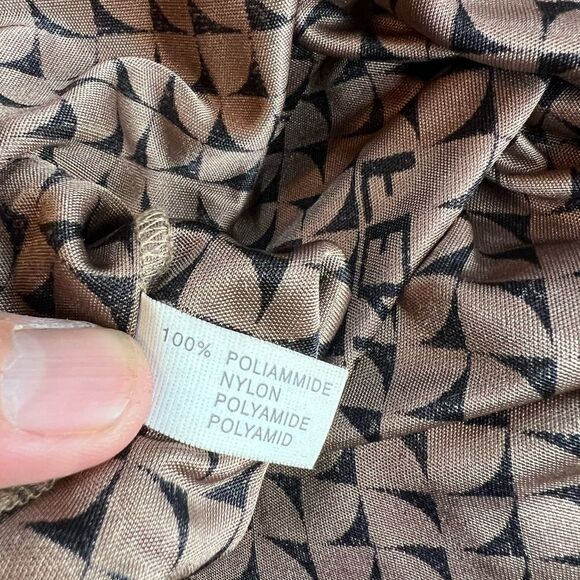 FENDI FF Vintage Contrast Geometric Top - Picture 5 of 7